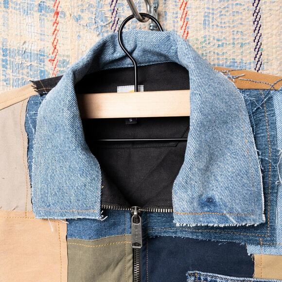 Custom upcycled carhartt chore jacket - Picture 5 of 8